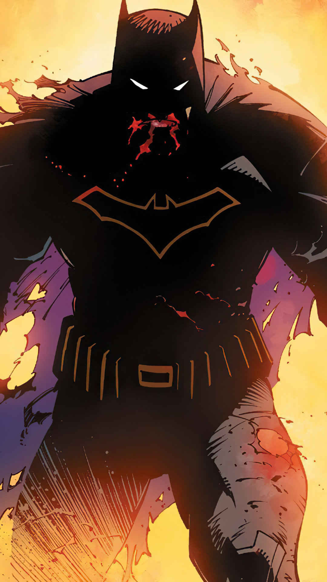 蝙蝠侠超霸气的锁屏壁纸-