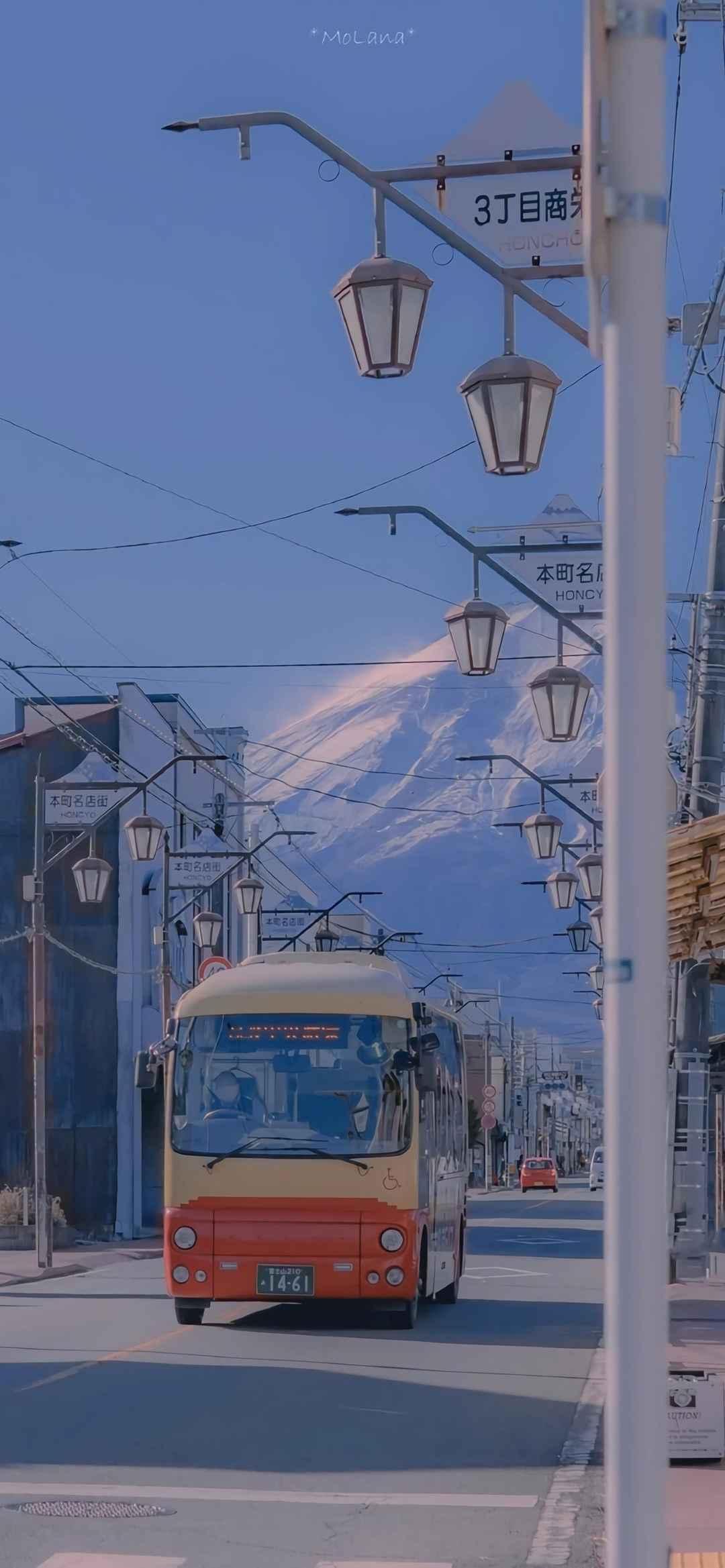 富士山日式自然手机风景壁纸图片大全