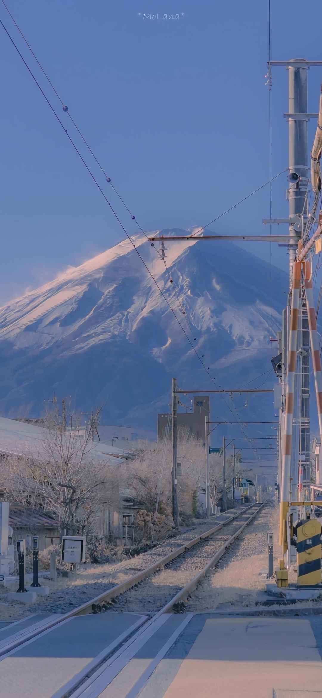 富士山日式自然手机风景壁纸图片大全-