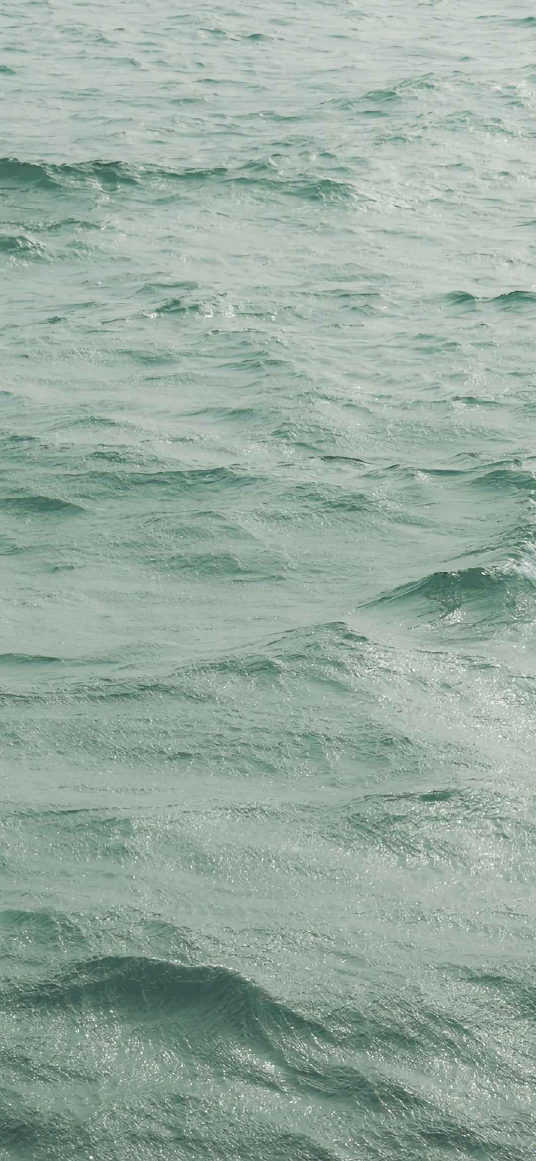 浅绿色大海风景图片手机壁纸