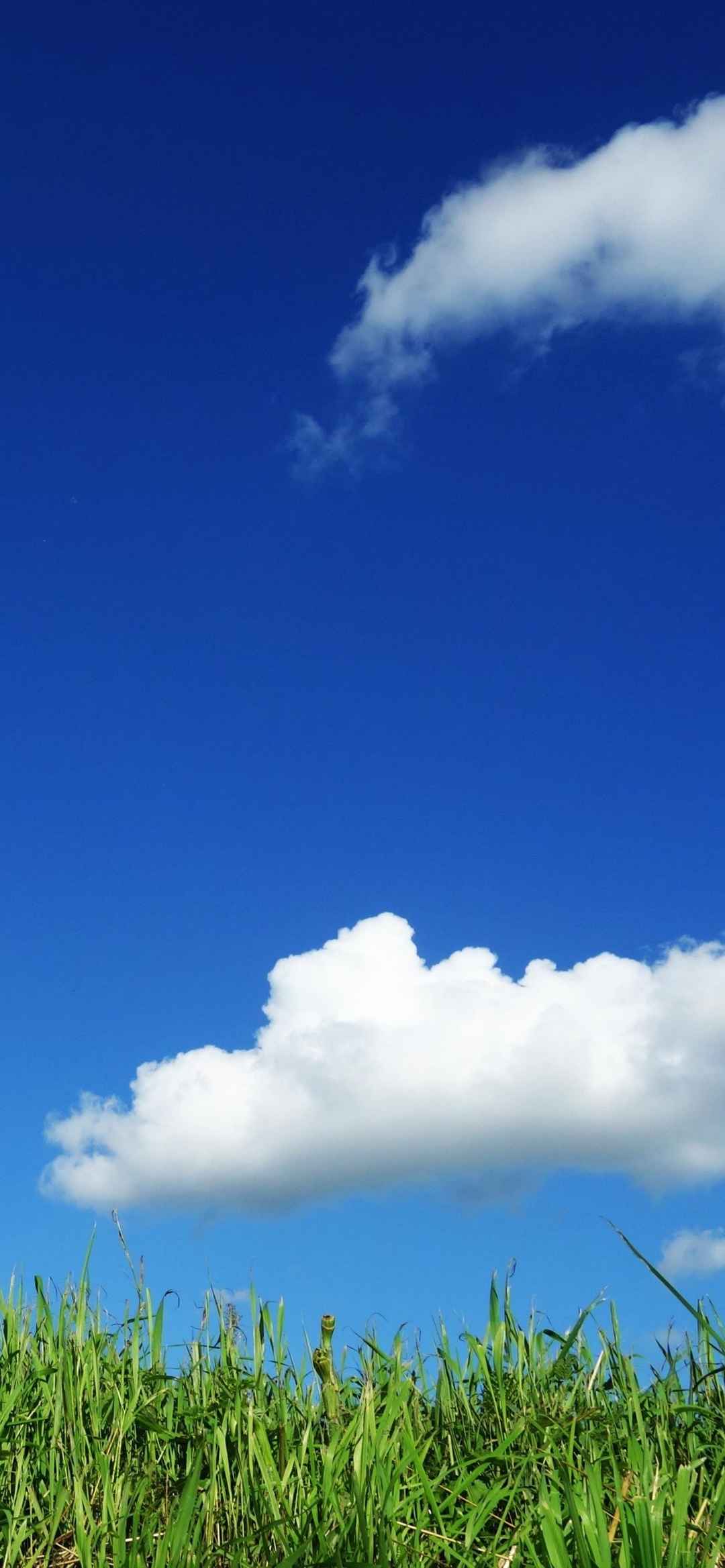 蓝色天空云彩手机壁纸