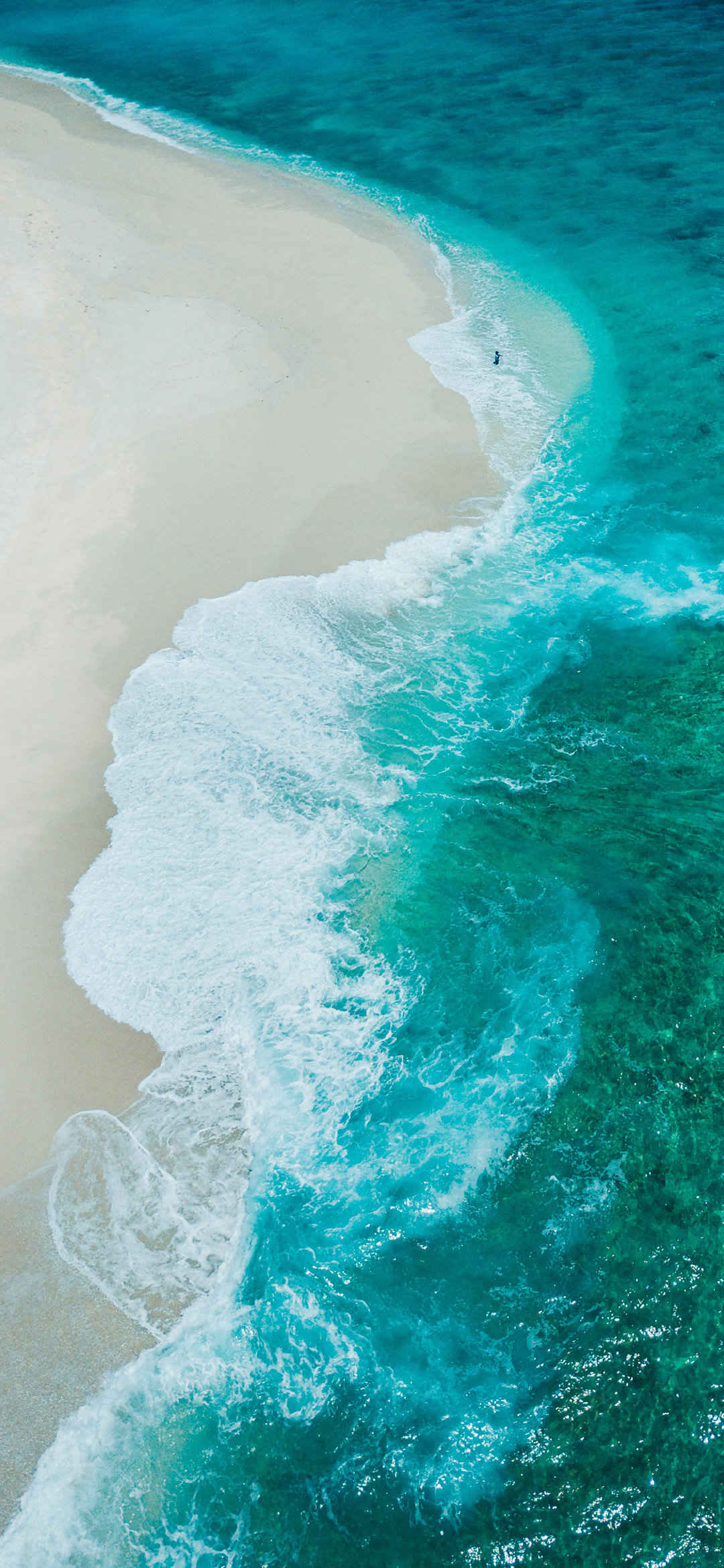 大海 海滩 海浪手机壁纸-