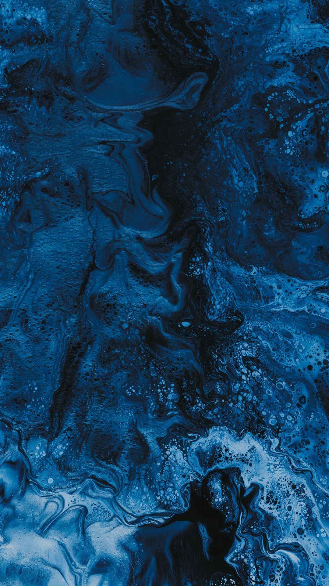 蓝色自然抽象纹理创意精美手机壁纸图片-