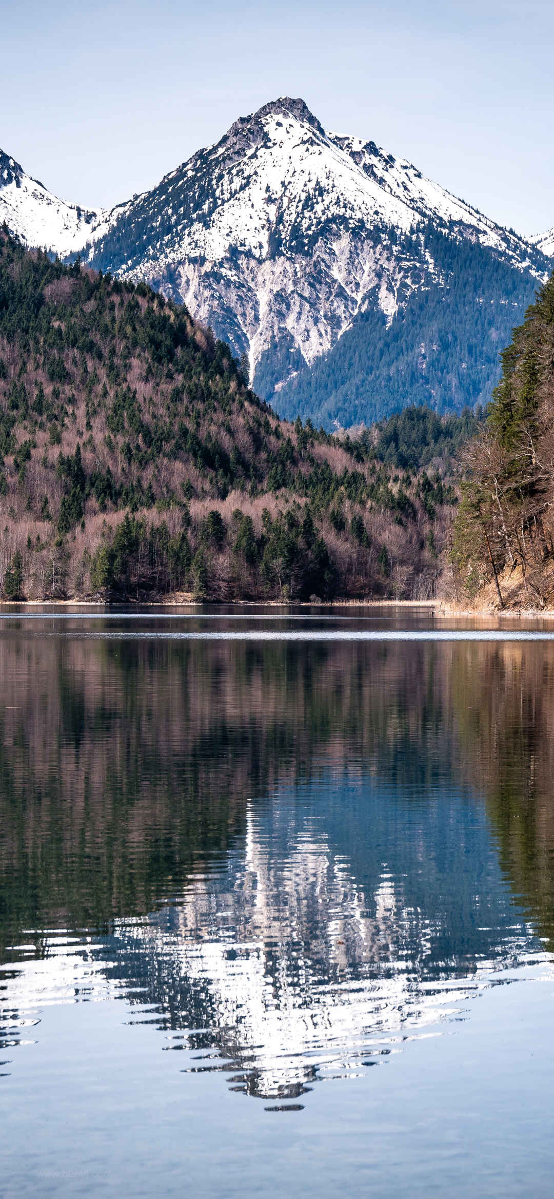 湖泊山脉手机壁纸唯美意境图片