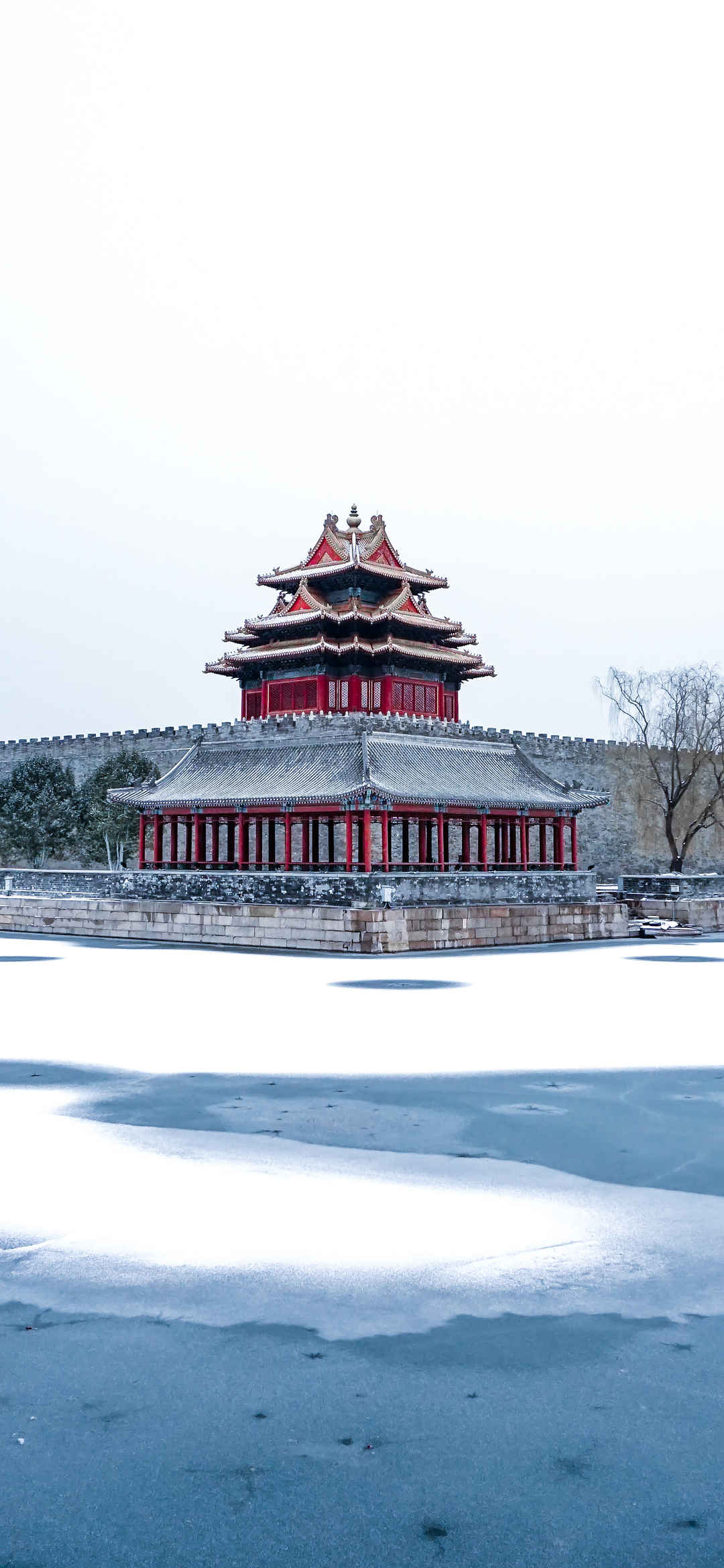 冬季北京故宫风景壁纸-