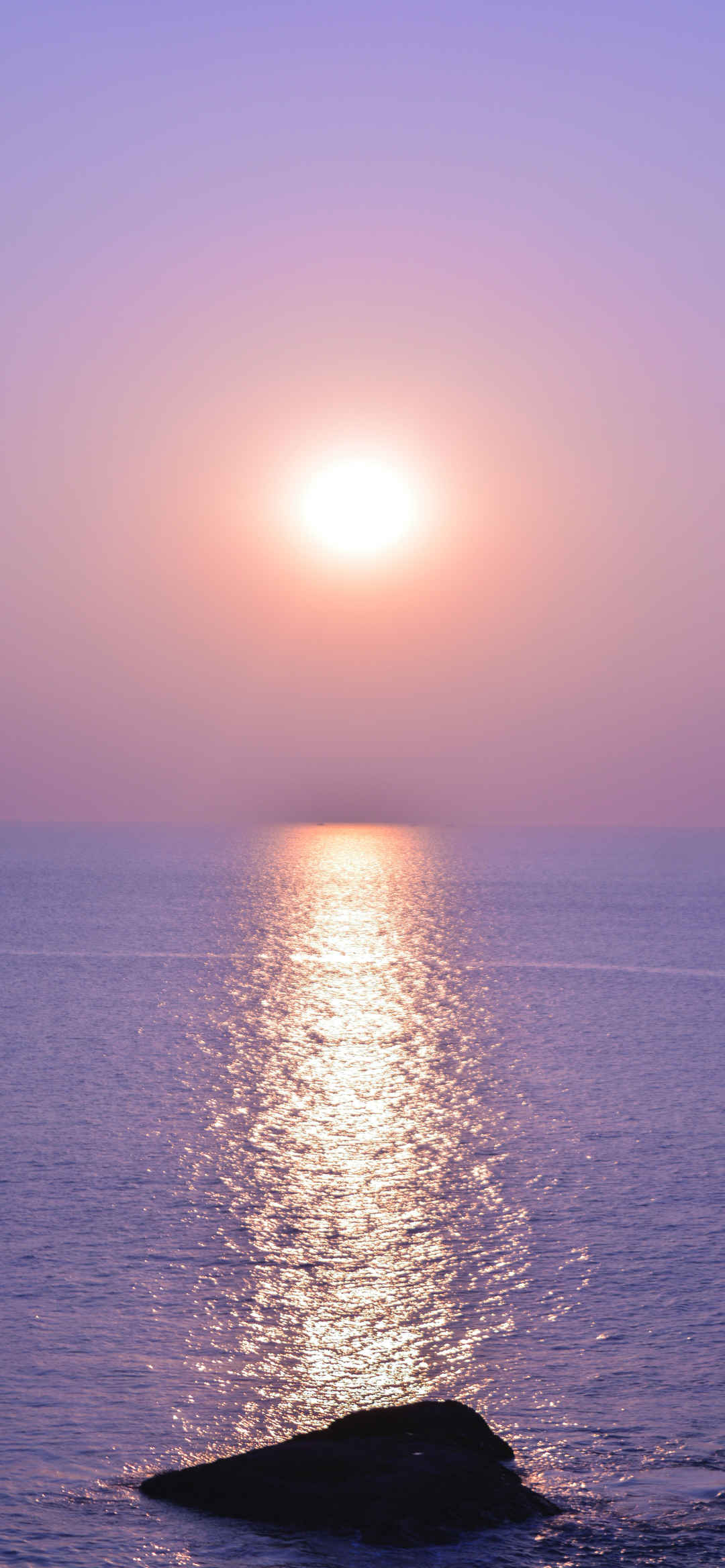 夕阳大海图片-
