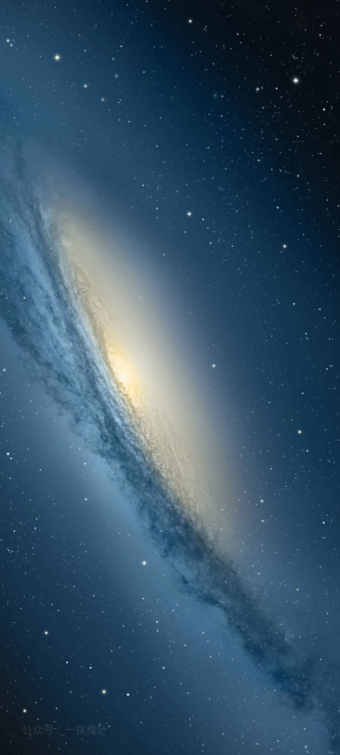 银河系风景苹果手机壁纸