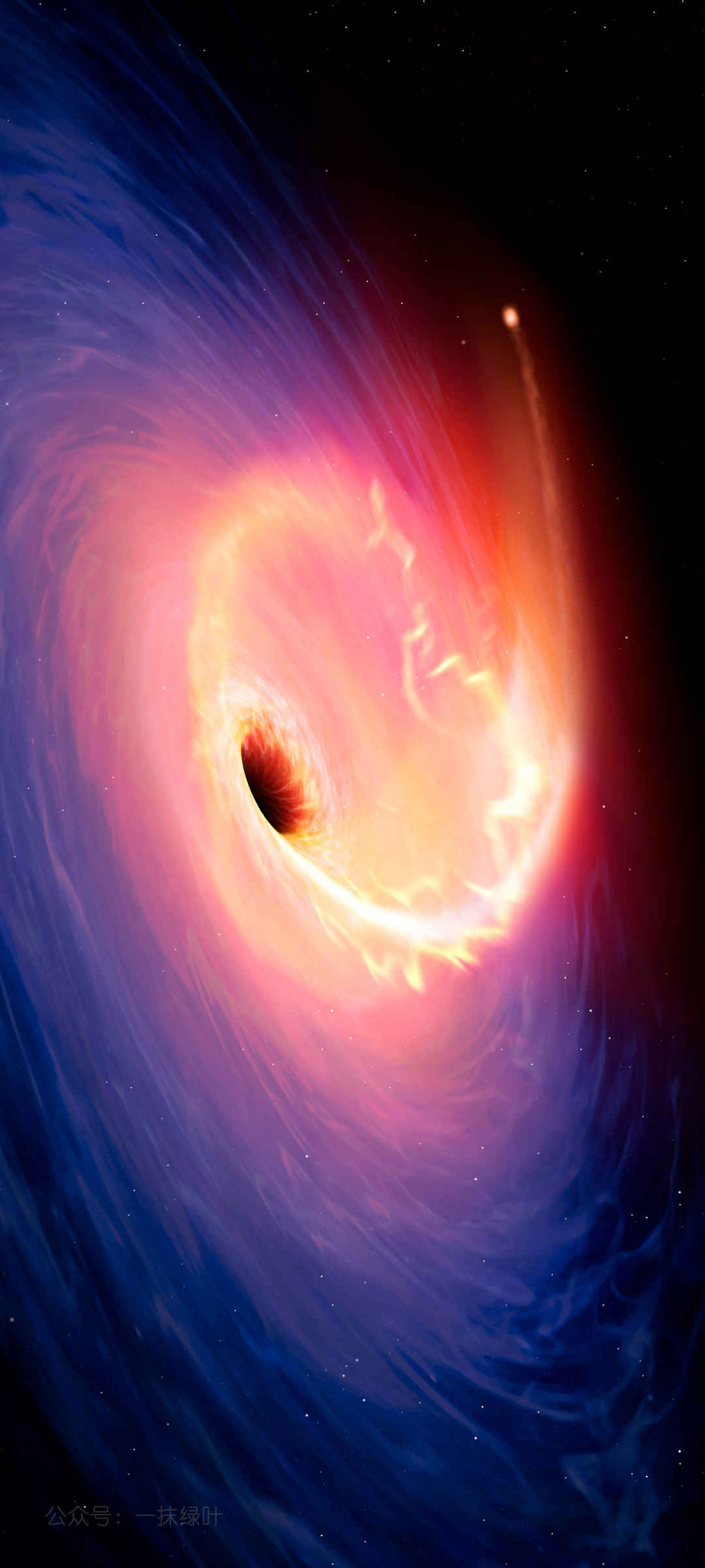 黑洞 星系 太空 高清全面屏手机壁纸