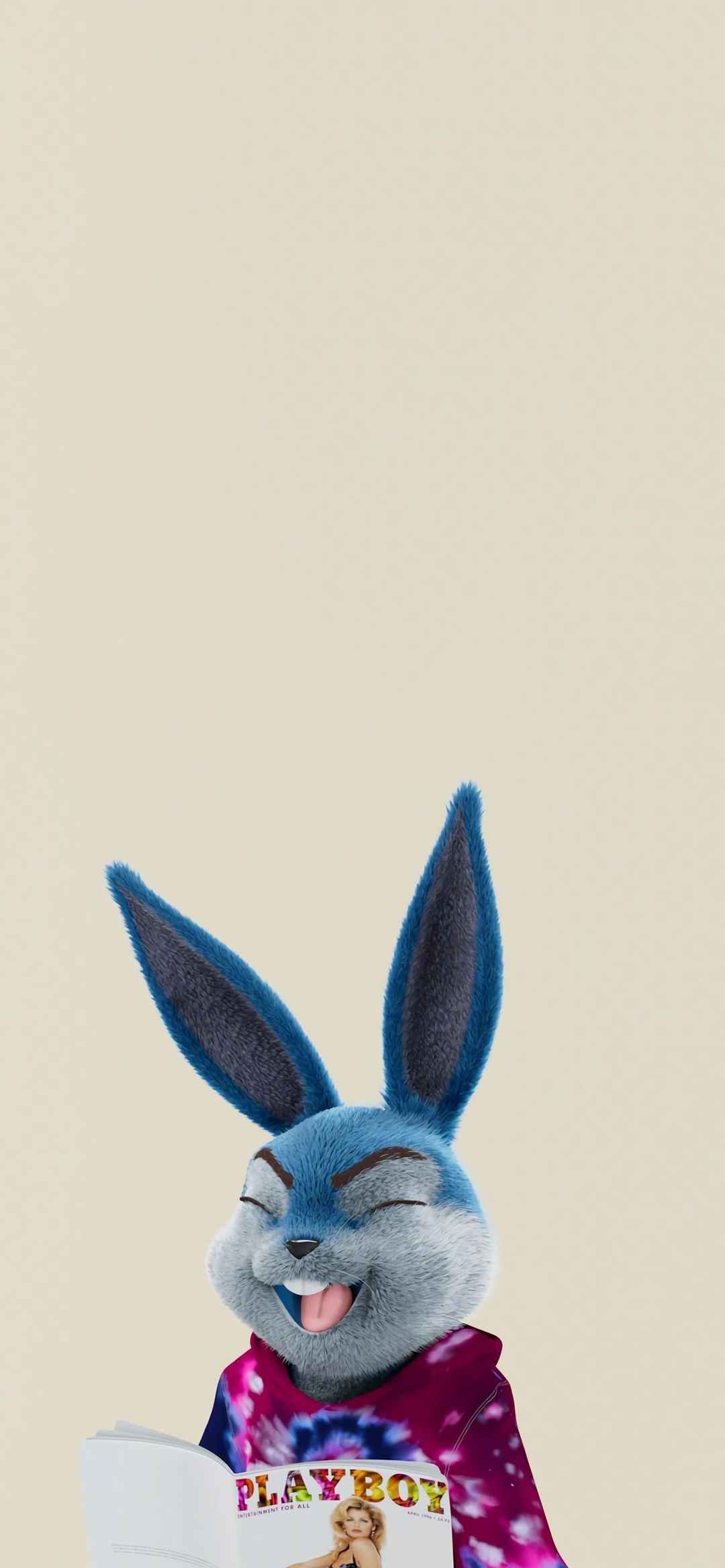 可爱风卡通兔子手机壁纸