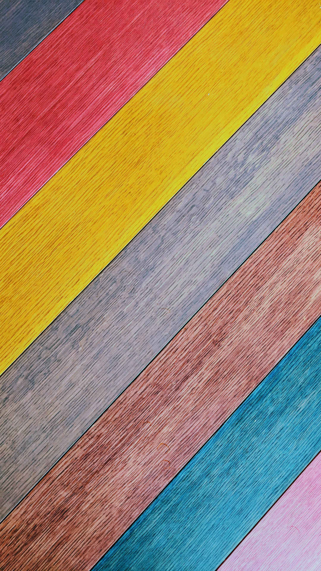 彩色木质纹理手机壁纸