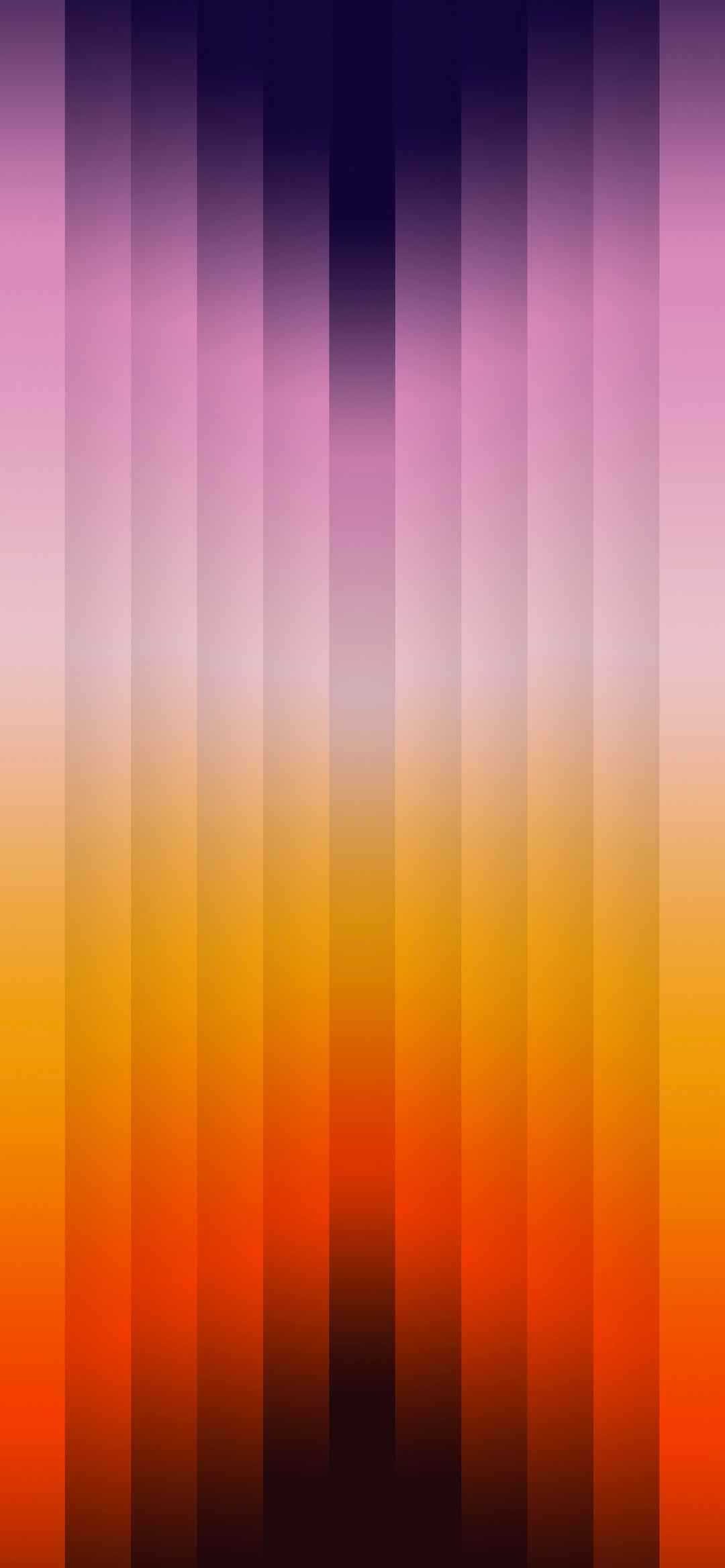 紫橙红 渐变 条纹 背景手机壁纸-