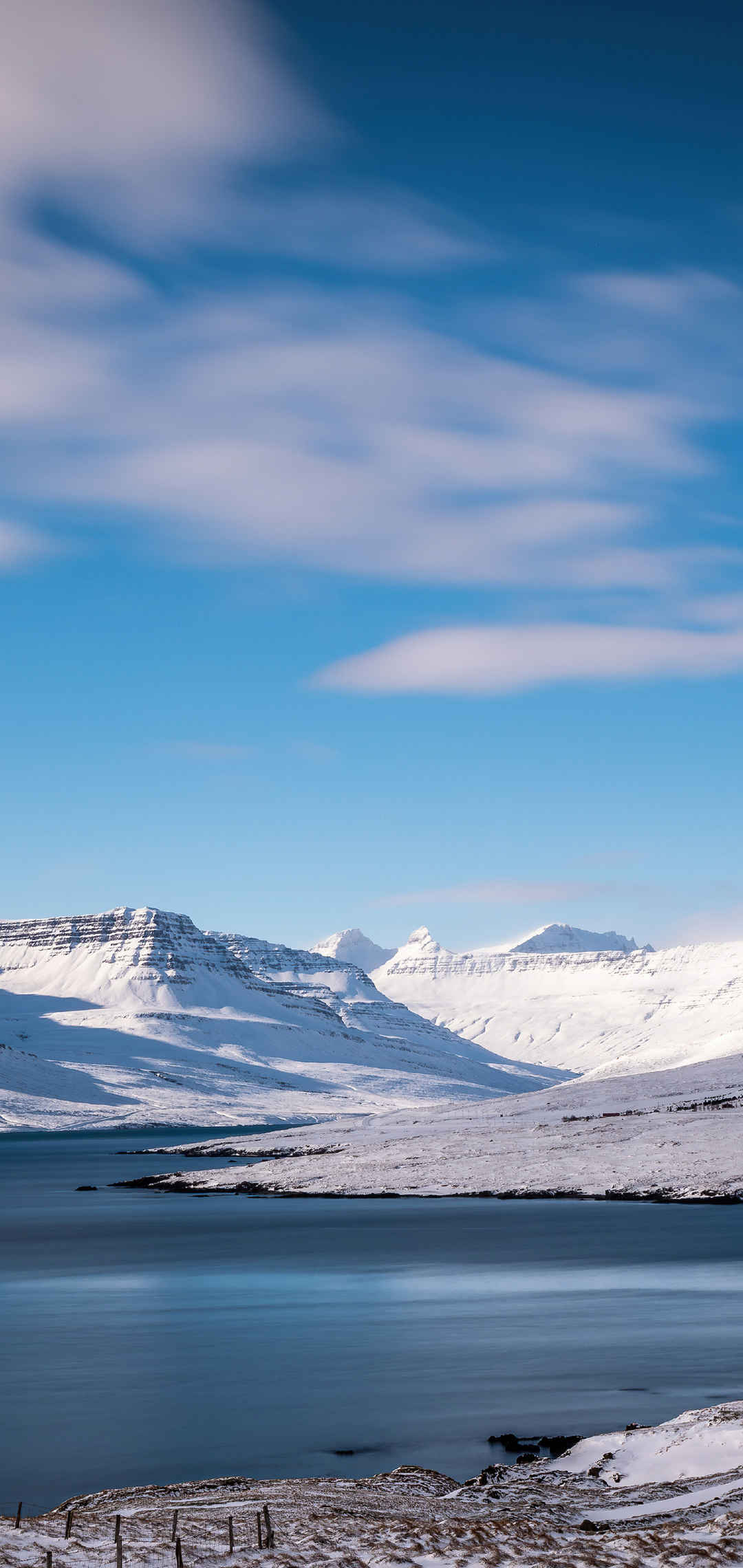 冰岛蓝天白云世界罕见风景图片