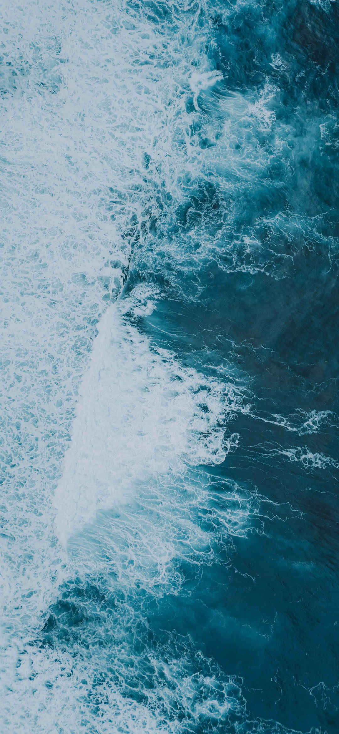 高清竖屏深海海浪大自然壁纸-
