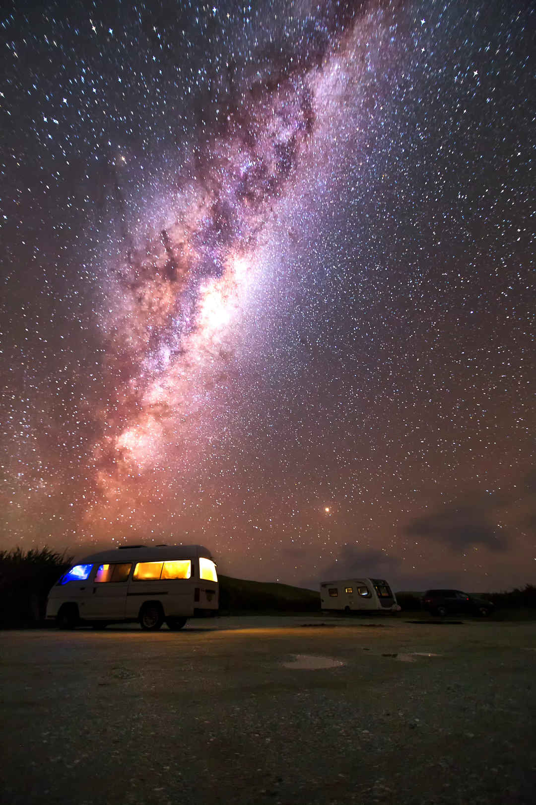 银河 宇宙 天空 新西兰 星星 空间