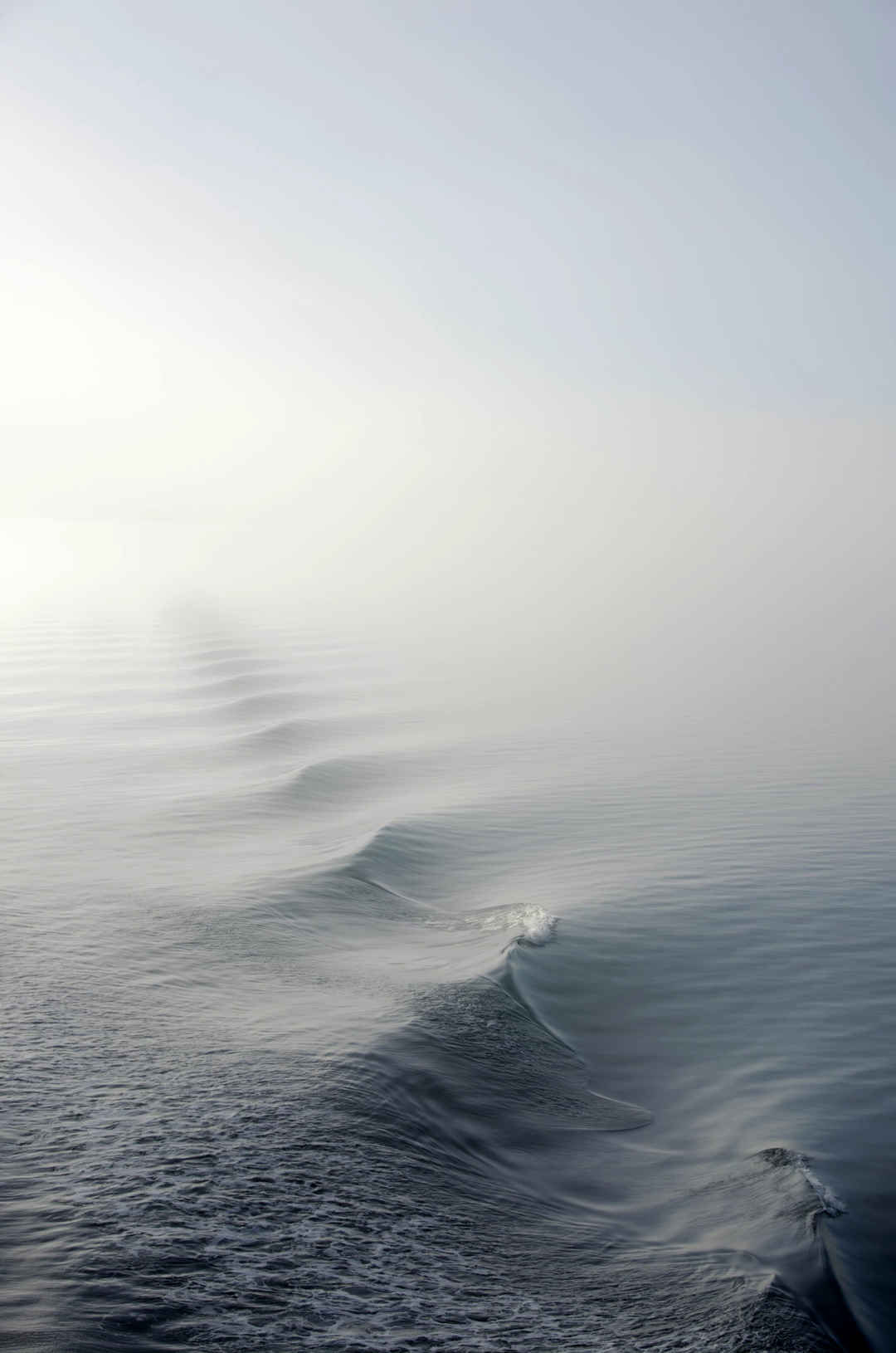 海洋薄雾涟漪壁纸