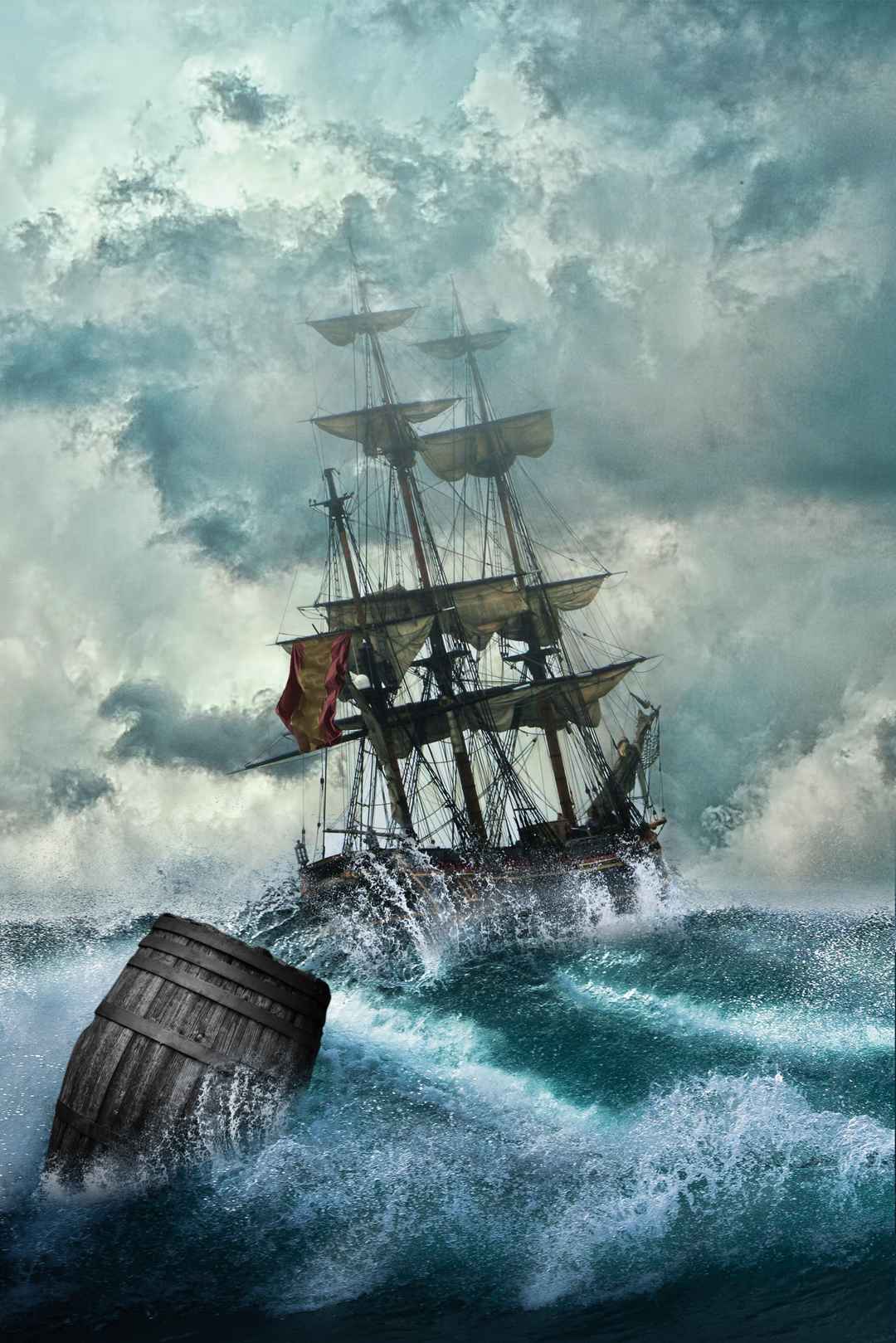 海上风暴船舶冒险壁纸