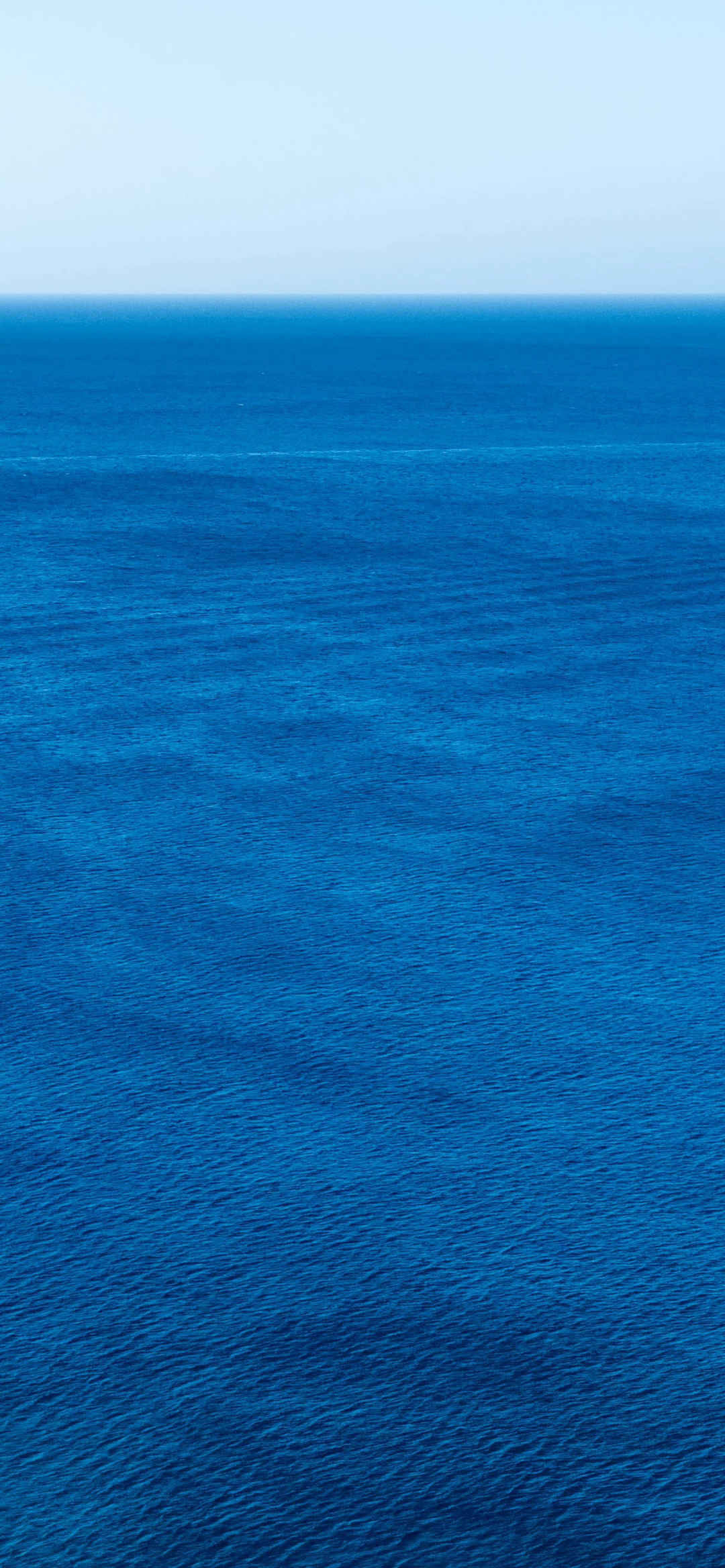 唯美蓝色海洋景深效果手机壁纸-