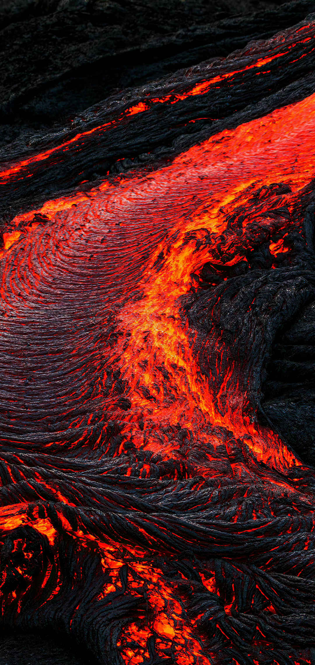 火山岩浆激情红色手机壁纸