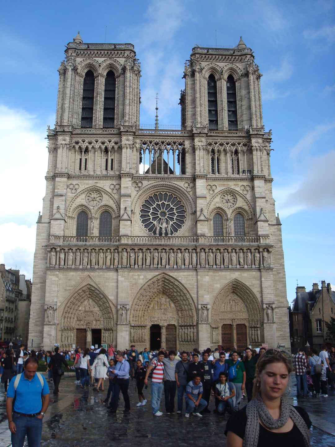 法国巴黎圣母院高清图片-