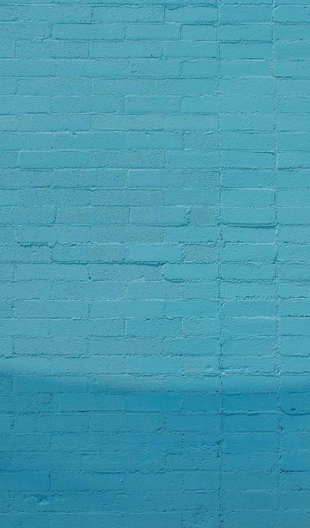 蓝色砖墙纹理手机壁纸