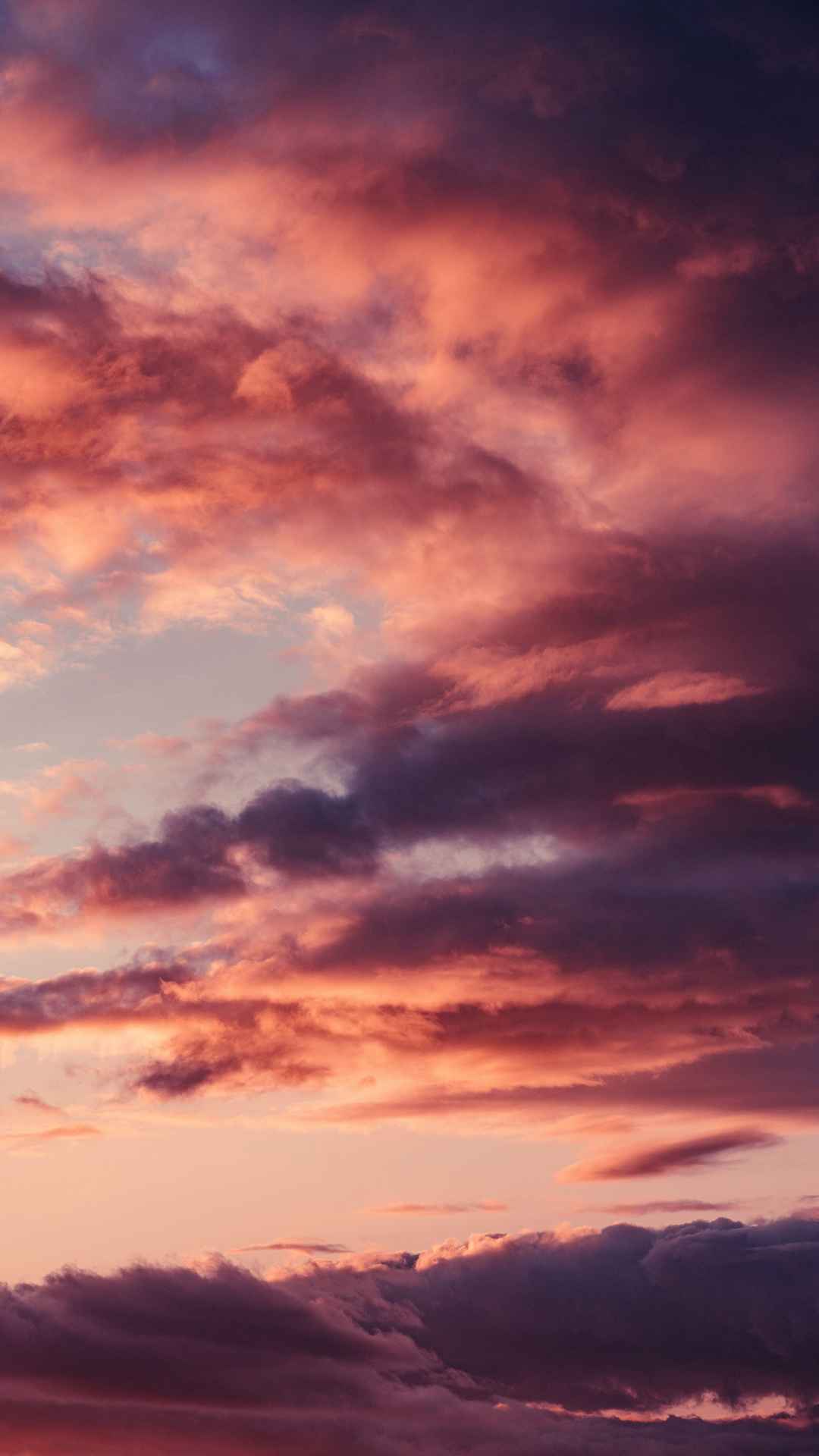 天空云彩日落手机壁纸