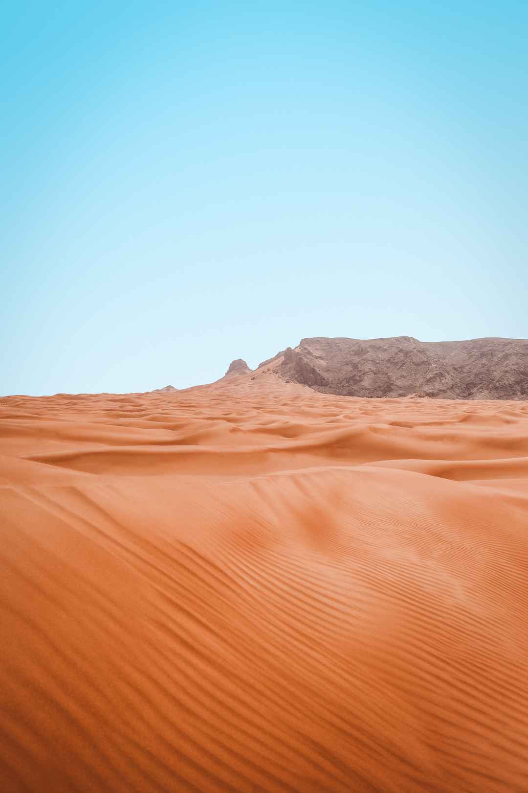 蓝天沙漠手机壁纸